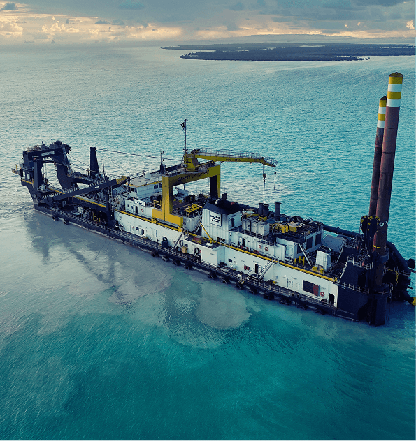 Al Sadr heavy duty cutter suction dredger